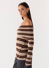 Nichola Knit Jumper - Ombre Tan