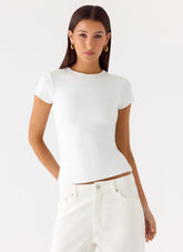 About You Top - White