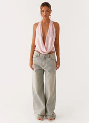 Sawyer Sequin Top - Pink Sequin