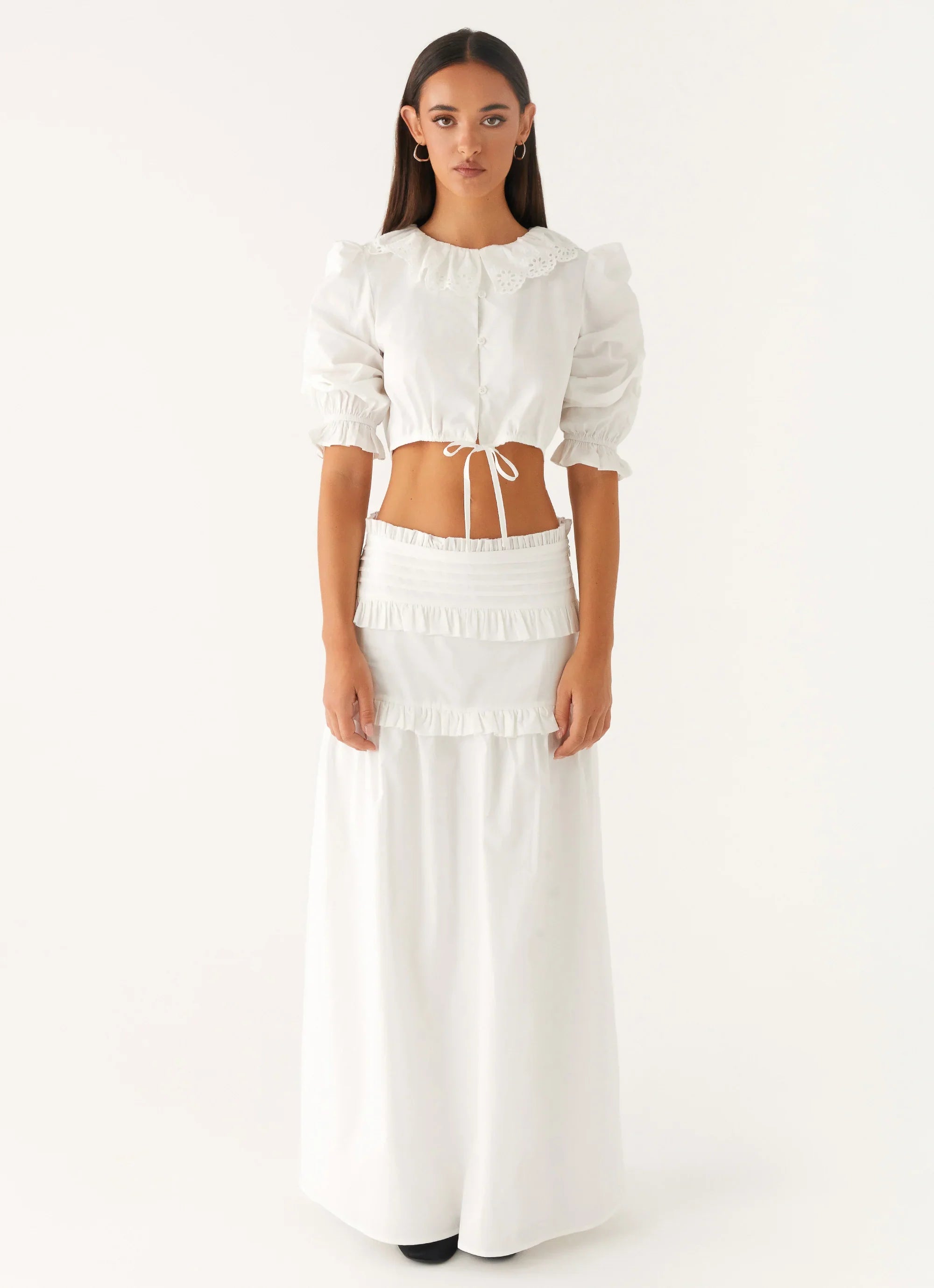 Melania Blouse - White